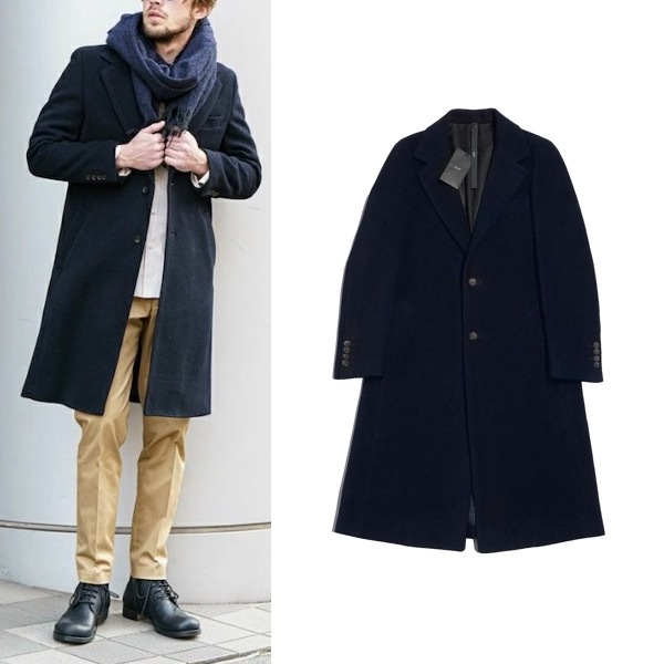 新品8 3万 22AW wjk chesterfield coat チェスター フィールド 新品8 3万 22AW wjk chesterfield coat チェスター フィールド