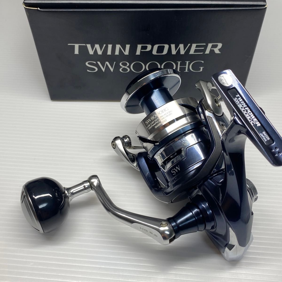 SHIMANO シマノ 21 TWIN POWER SW8000HG スピニングリール キズ SHIMANO シマノ 21 TWIN POWER SW8000HG スピニングリール キズ