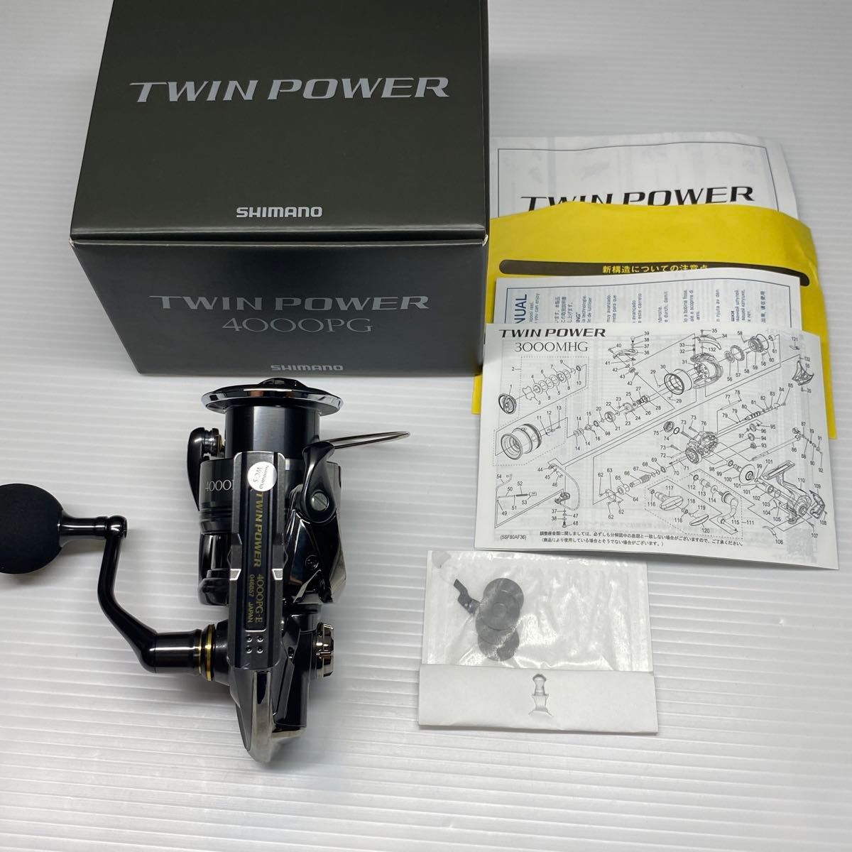 シマノ 24 ツインパワー 4000PG SHIMANO TWINPOWER スピニング シマノ 24 ツインパワー 4000PG SHIMANO TWINPOWER スピニング