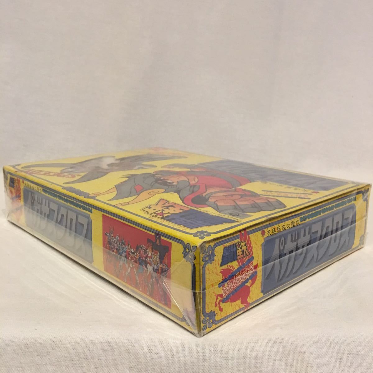 当時物 BANDAI 聖闘士星矢 窓箱 聖闘士聖衣大系 ペガサス・クロス 天馬