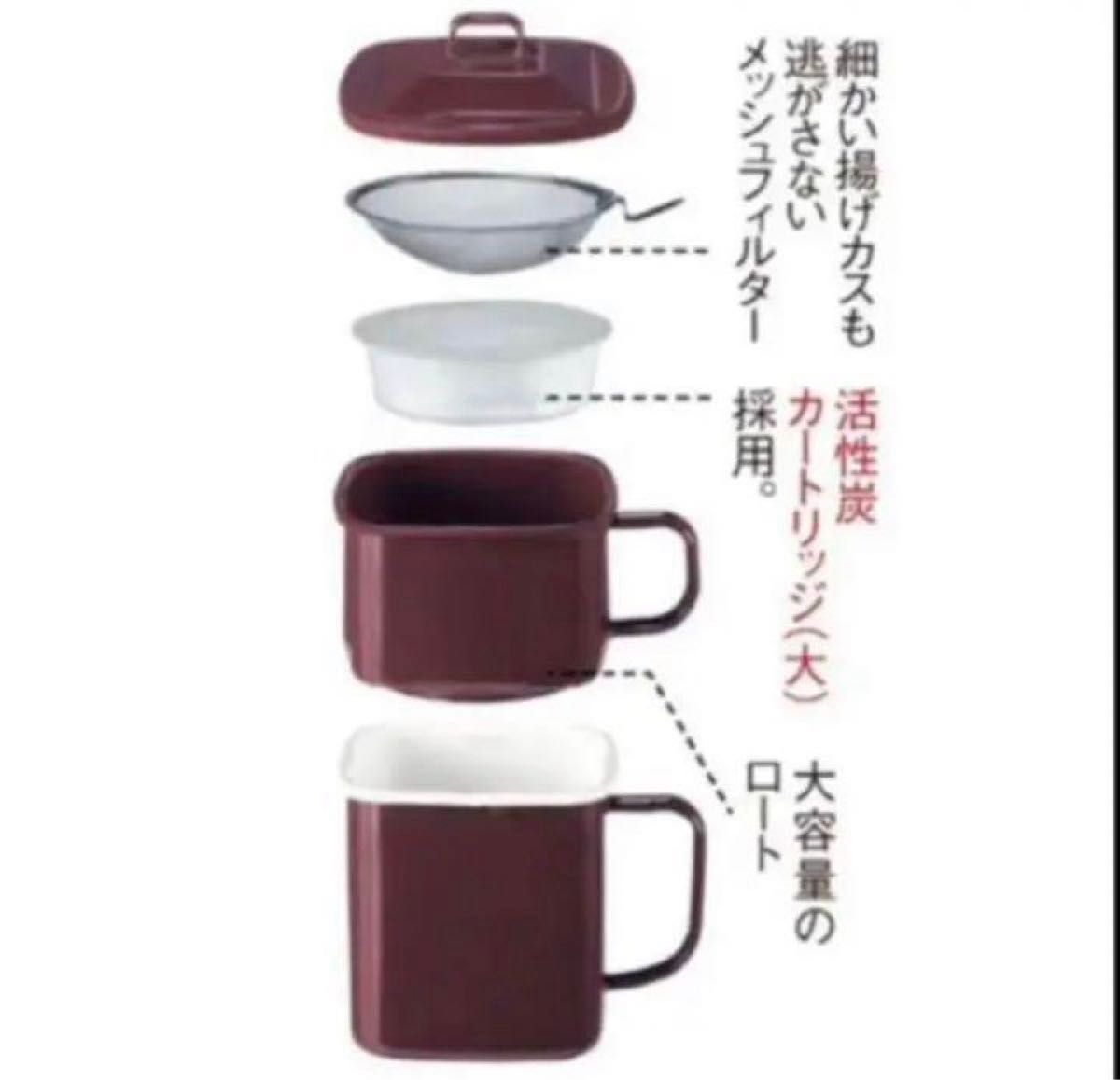 ピンク 角型琺瑯オイルポット ホーロー 日本製|Yahoo!フリマ ピンク 角型琺瑯オイルポット ホーロー 日本製|Yahoo!フリマ