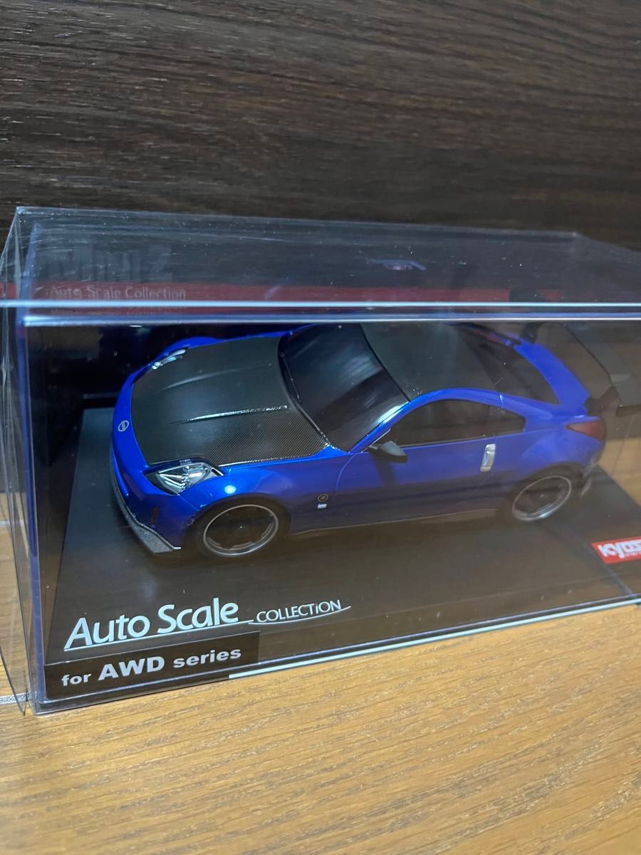 ミニッツ 日産 フェアレディZ(Z33) GTウィング付き メタリック ミニッツ 日産 フェアレディZ(Z33) GTウィング付き メタリック