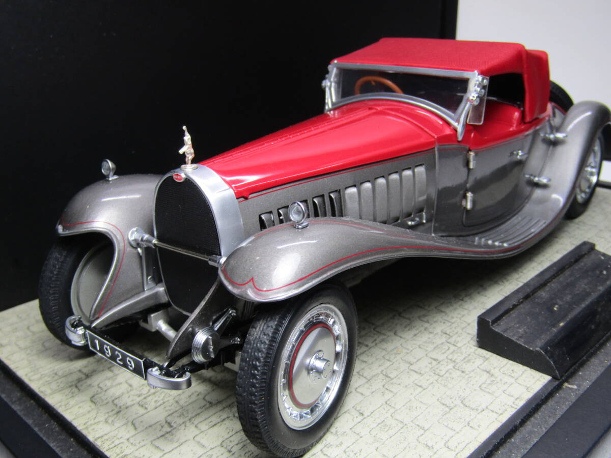 Bugatti TYPE 41 E Roadster 1/24 ブガッティ カーマスコット タイプ41 ロワイヤル エレファント 1929 Franklin mint Limited Edition