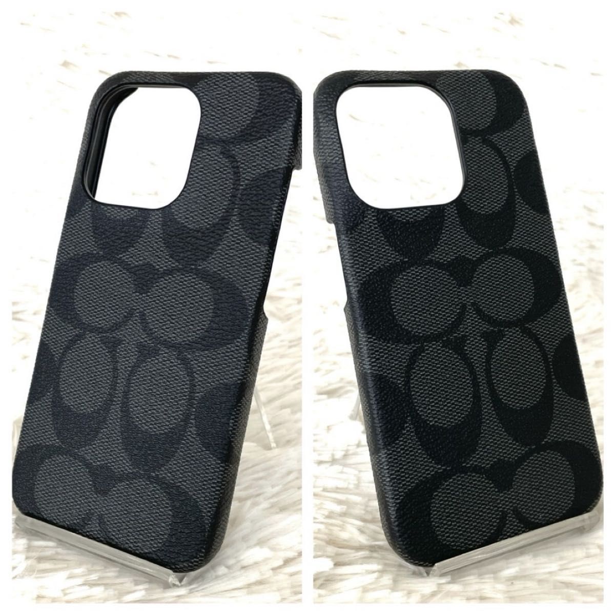新品未使用 COACH コーチ iPhone 15Pro ケース シグネチャー 新品未使用 COACH コーチ iPhone 15Pro ケース シグネチャー