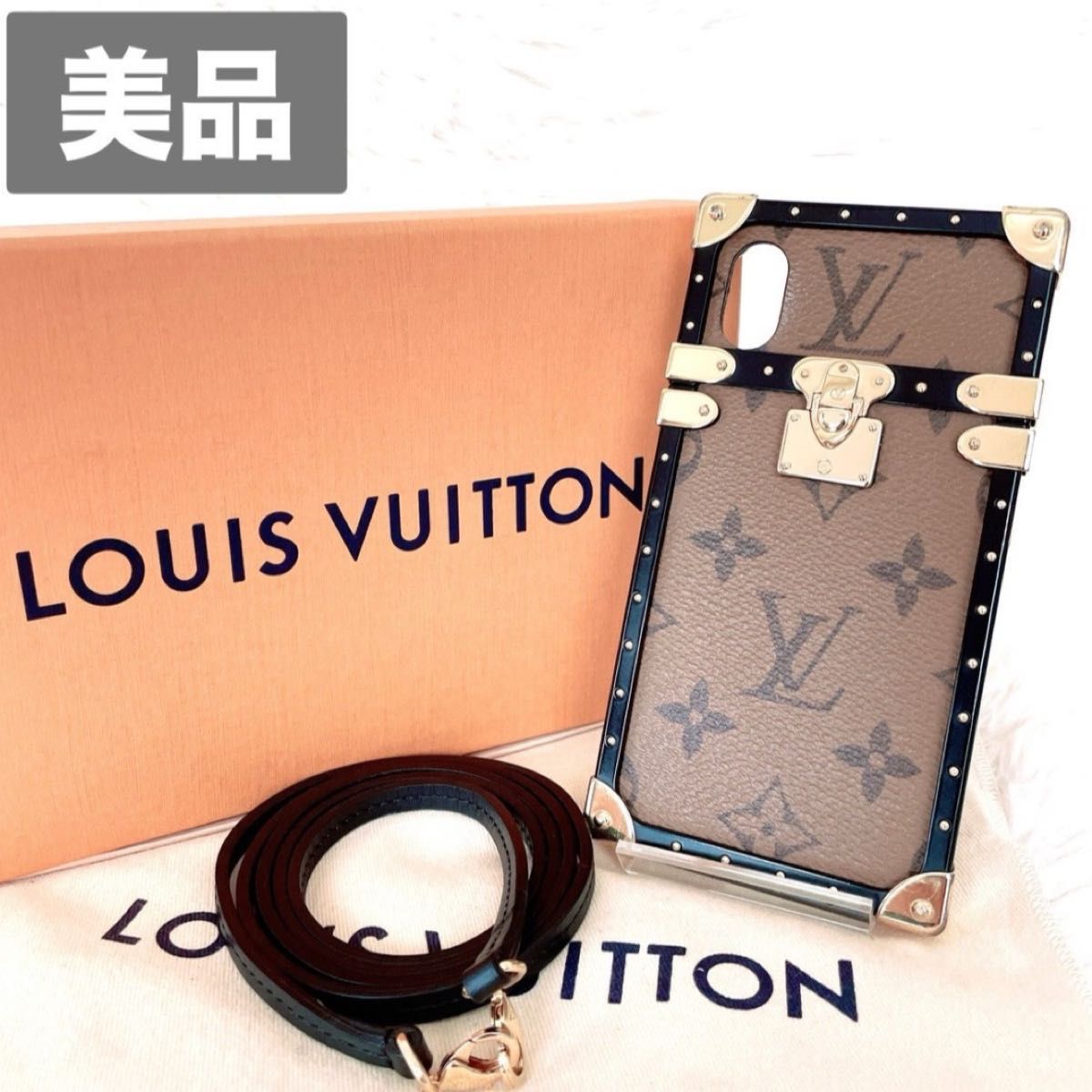 美品 LOUIS VUITTON ルイヴィトン モノグラム アイトランク 美品 LOUIS VUITTON ルイヴィトン モノグラム アイトランク