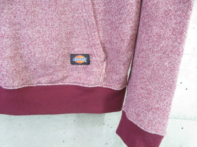 027m103◆良品です◆DICKIES ディッキーズ 霜降り スウェットパーカー L/トレーナー/ワークシャツ/ジャケット/パンツ/オールインワンツナギ_画像5