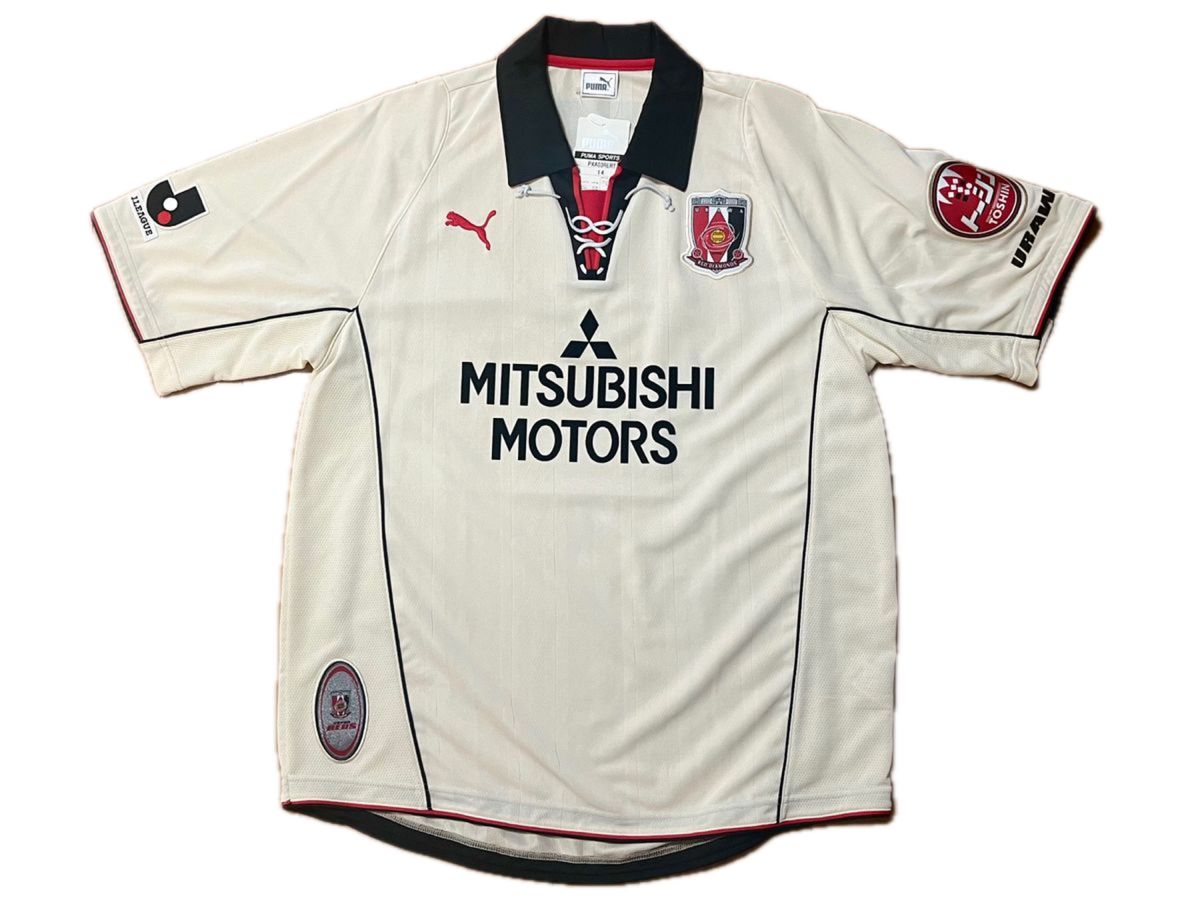 未使用・タグ付き】浦和レッズ 2003 アウェイ Lサイズ / レース 未使用・タグ付き】浦和レッズ 2003 アウェイ Lサイズ / レース