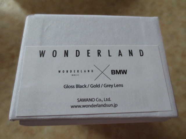  wonder Land brand sunglasses *BMW double name * not for sale * super rare goods * box entering new goods * unused goods * RayBan fan also 