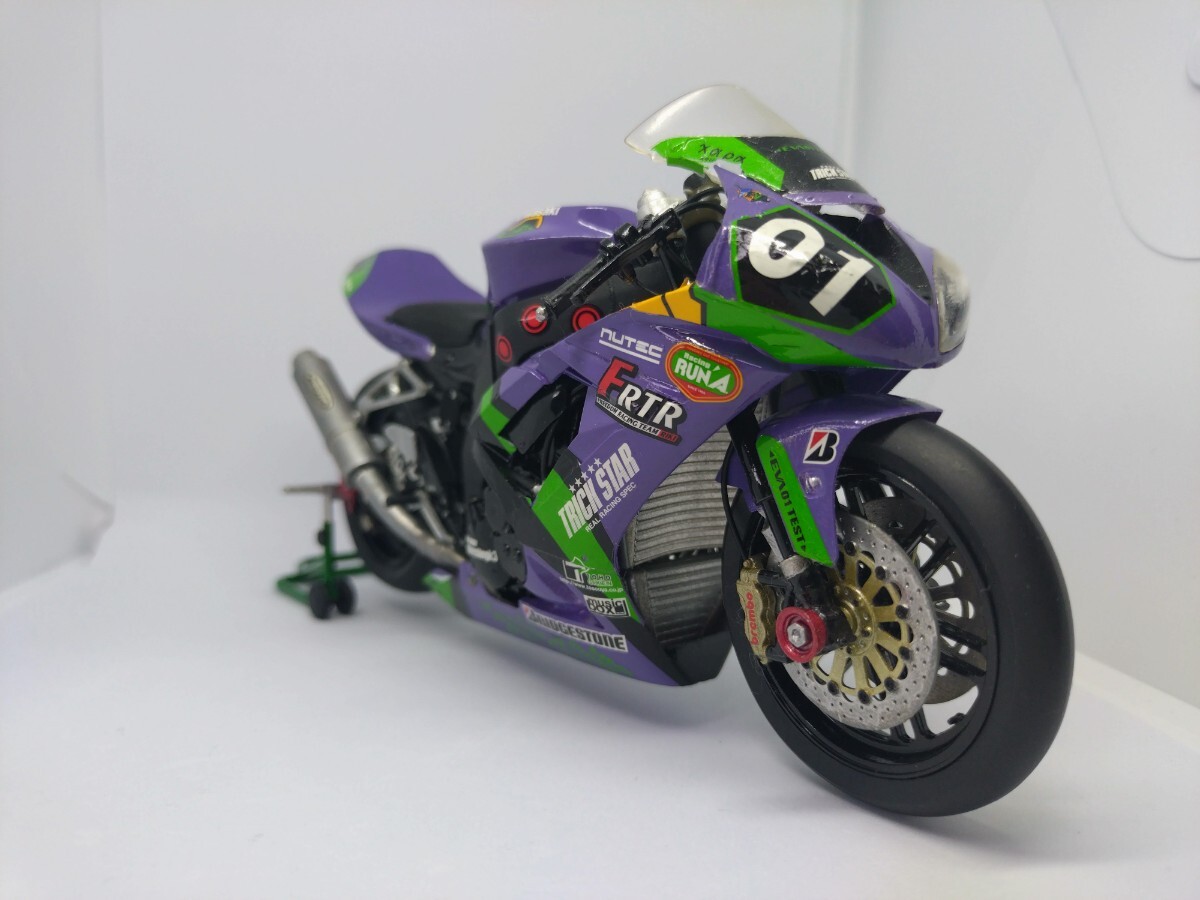 本日のみ限定値下げ ジャンク Wing Random Star MODEL 1/12 エヴァンゲリオン RT初号機 TRICK☆ STAR Kawasaki ZX-10R