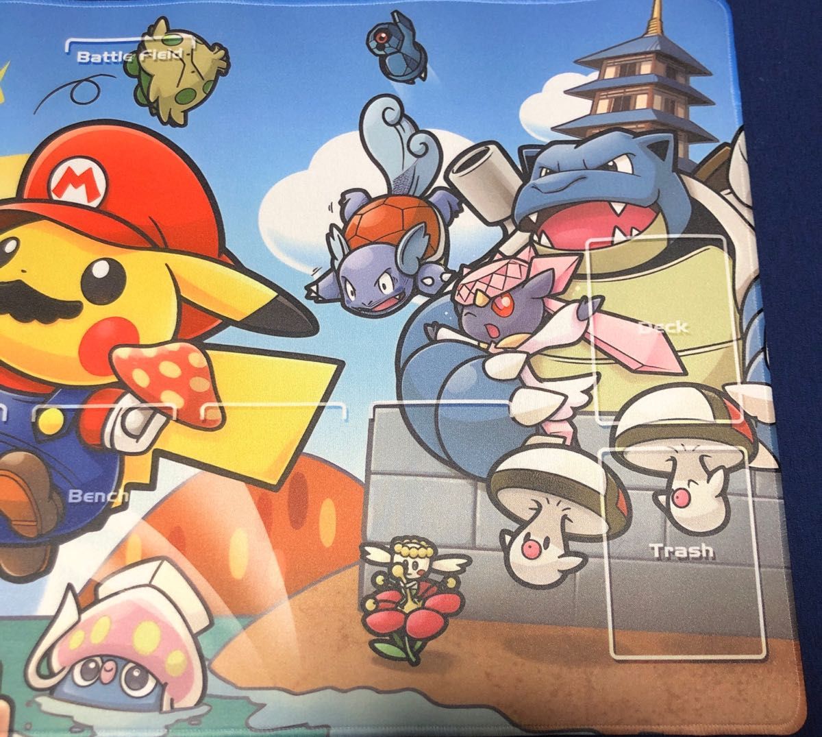 ポケモンカード プレイマット マリオ ピカチュウ 未使用ポケモン ポケモンカード プレイマット マリオ ピカチュウ 未使用ポケモン