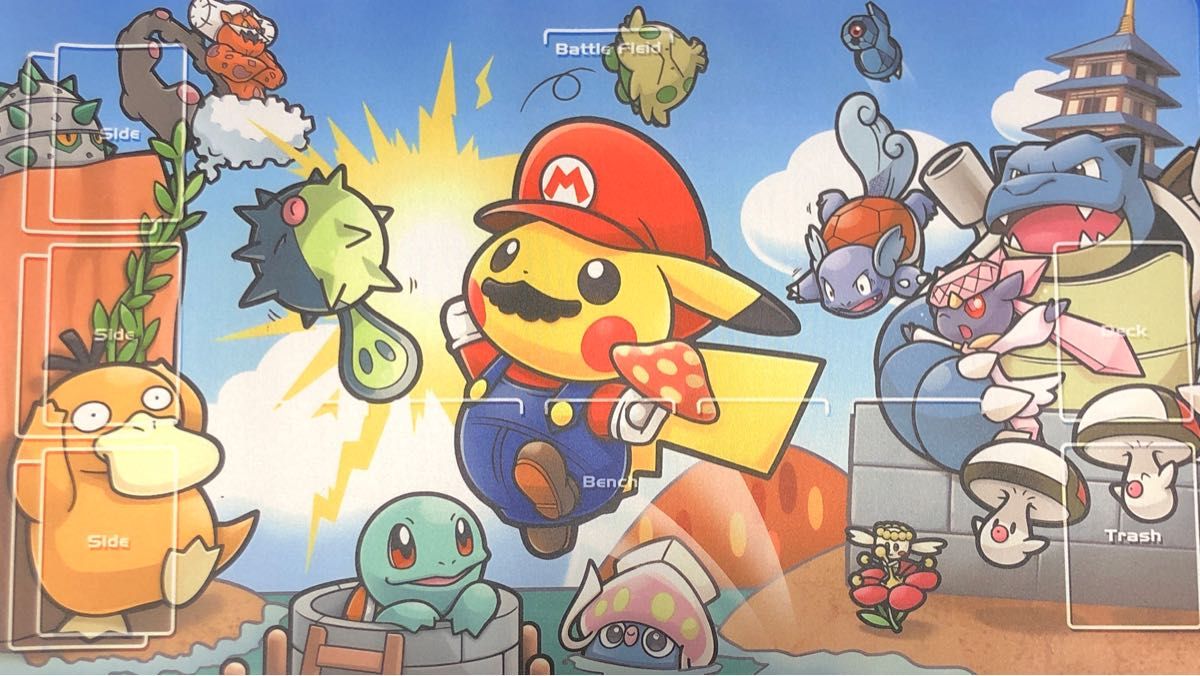 ポケモンカード プレイマット マリオ ピカチュウ 未使用|Yahoo ポケモンカード プレイマット マリオ ピカチュウ 未使用|Yahoo