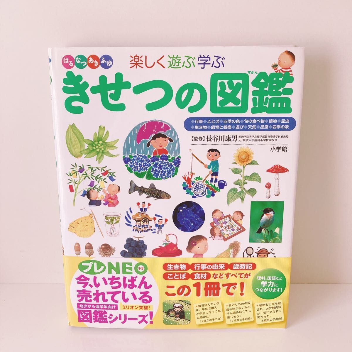 楽しく遊ぶ学ぶきせつの図鑑 はるなつあきふゆ (小学館の子ども 楽しく遊ぶ学ぶきせつの図鑑 はるなつあきふゆ (小学館の子ども