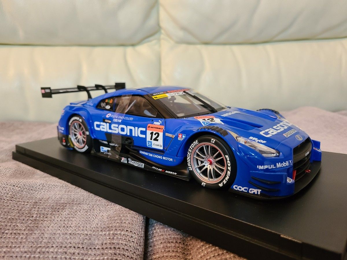 エブロ1/18 CALSONIC IMPUL GT-R 2016 Rd 5 Fuji Winner No 12 エブロ1/18 CALSONIC IMPUL GT-R 2016 Rd 5 Fuji Winner No 12