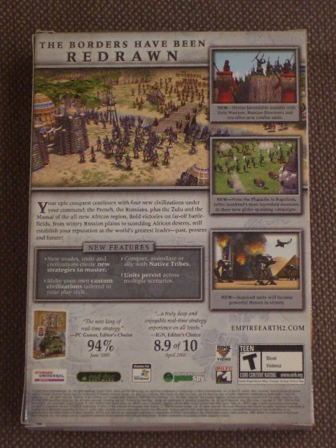 Empire Earth II Expansion: The Art of Supremacy (Sierra U.S.) PC CD-ROM_画像2