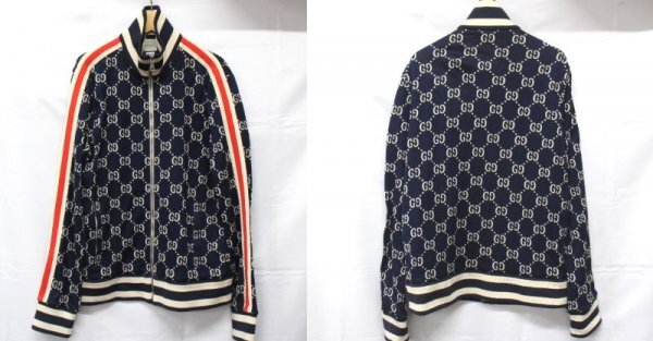 美品 GUCCI / グッチ GGジャガード ジャージセットアップ 美品 GUCCI / グッチ GGジャガード ジャージセットアップ
