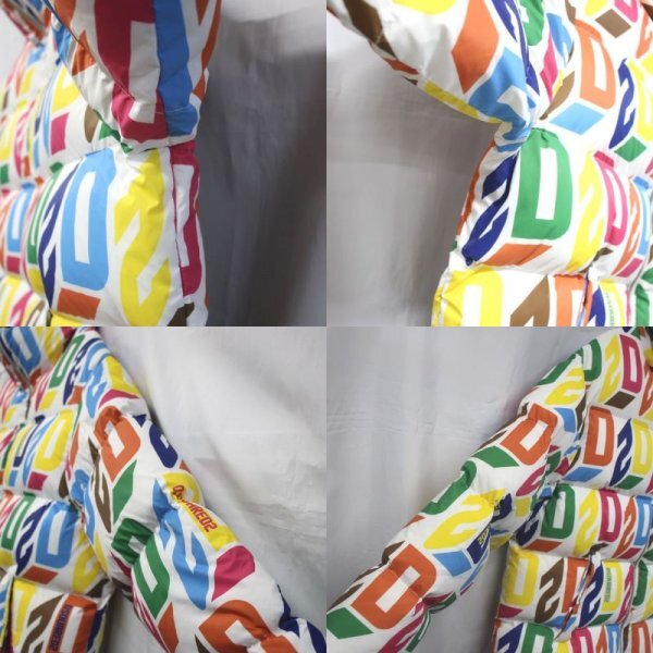 美品 DSQUARED2 / ディースクエアード D2 MONOGRAM PUFFER 美品 DSQUARED2 / ディースクエアード D2 MONOGRAM PUFFER