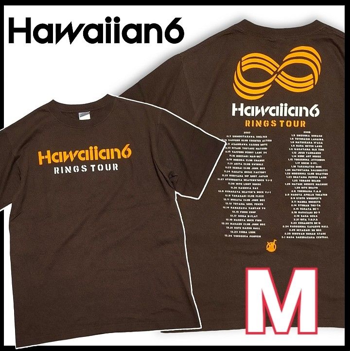 ハワイアンシックス Hawaiian6 RINGS TOUR Tシャツ|Yahoo ハワイアンシックス Hawaiian6 RINGS TOUR Tシャツ|Yahoo