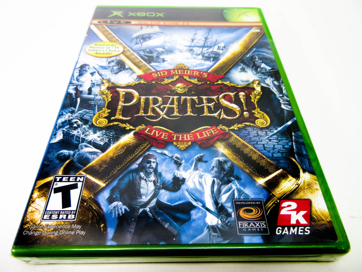【新品未開封】【日本未発売 北米版 XBOX】Sid Meier's PIRATES Live The Life シド・マイヤーズ パイレーツ  リヴ・ザ・ライフ 2K