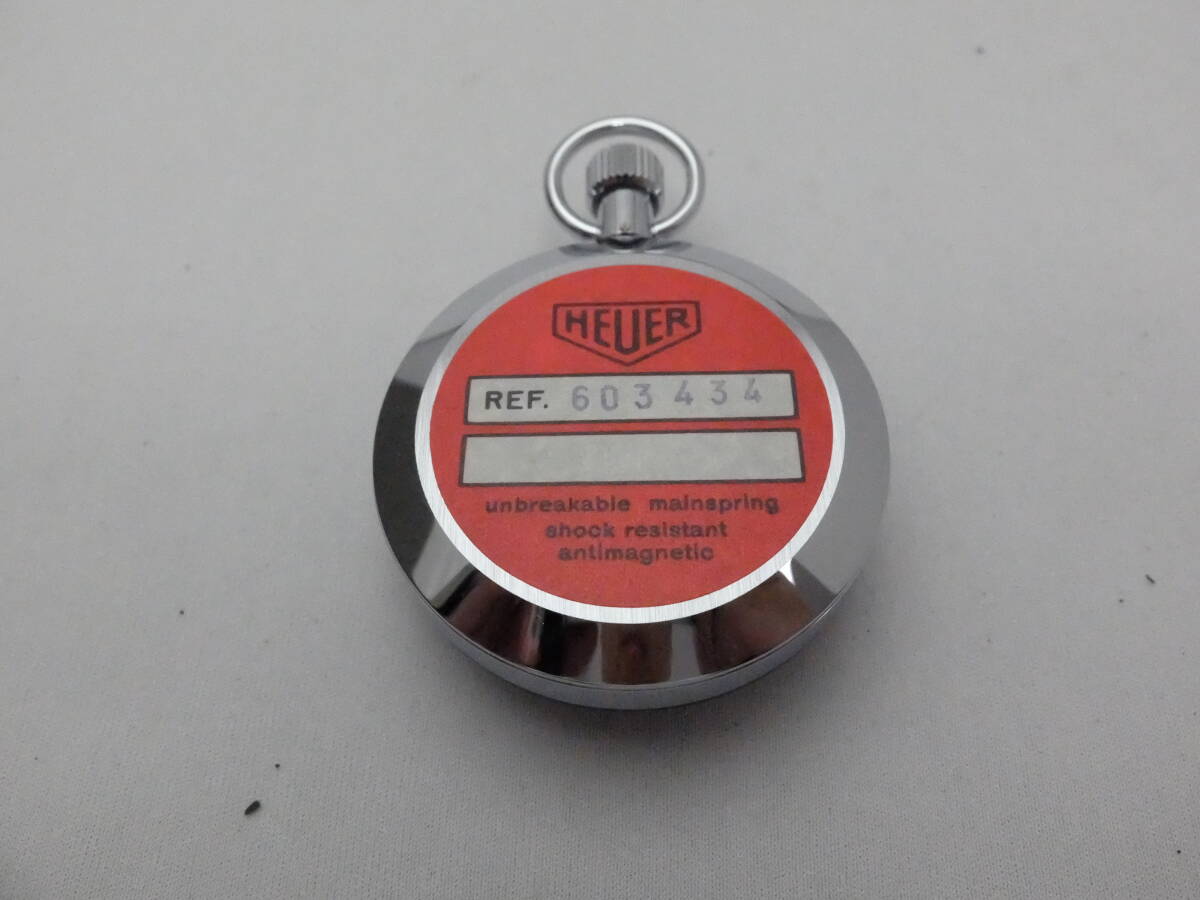  Heuer stopwatch 603.434 unused 