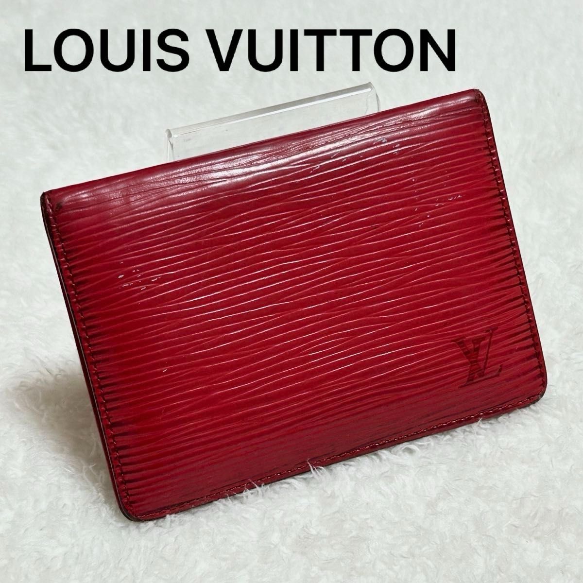 LOUIS VUITTON ルイヴィトン エピ ポルト2カルトヴェルティカル LOUIS VUITTON ルイヴィトン エピ ポルト2カルトヴェルティカル