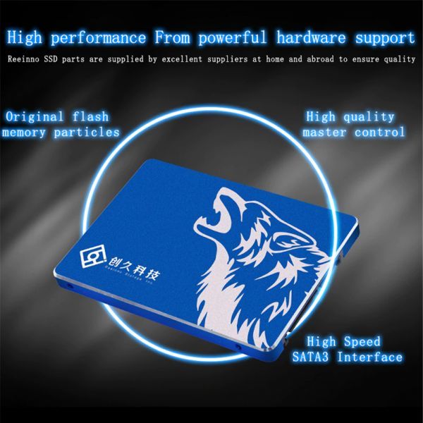 ★新品!!最安値★Reeinno SSD SATA3 / 6.0Gbps 2.5インチ 240GB 3D 高速 NAND TLC 内蔵型 デスクトップ ノートパソコン DE045_画像3