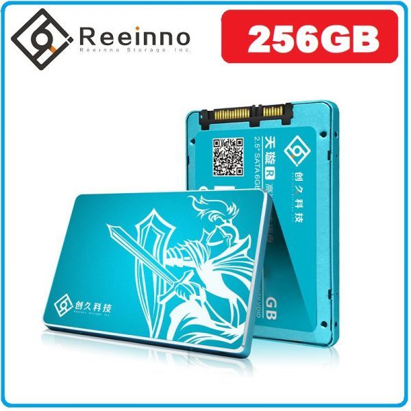 ★新品!!最安値★Reeinno SSD 256GB SATA3 / 6.0Gbps 2.5インチ 3D 高速 NAND TLC 内蔵型 デスクトップ ノートパソコン DE036_画像1