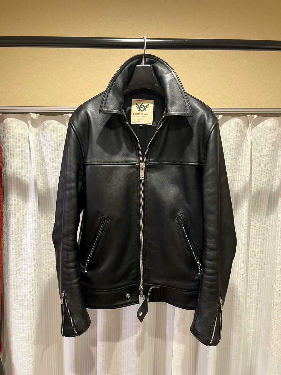 666 LJM-9TF タイトフィットセンタージップライダースジャケット 666 LJM-9TF タイトフィットセンタージップライダースジャケット