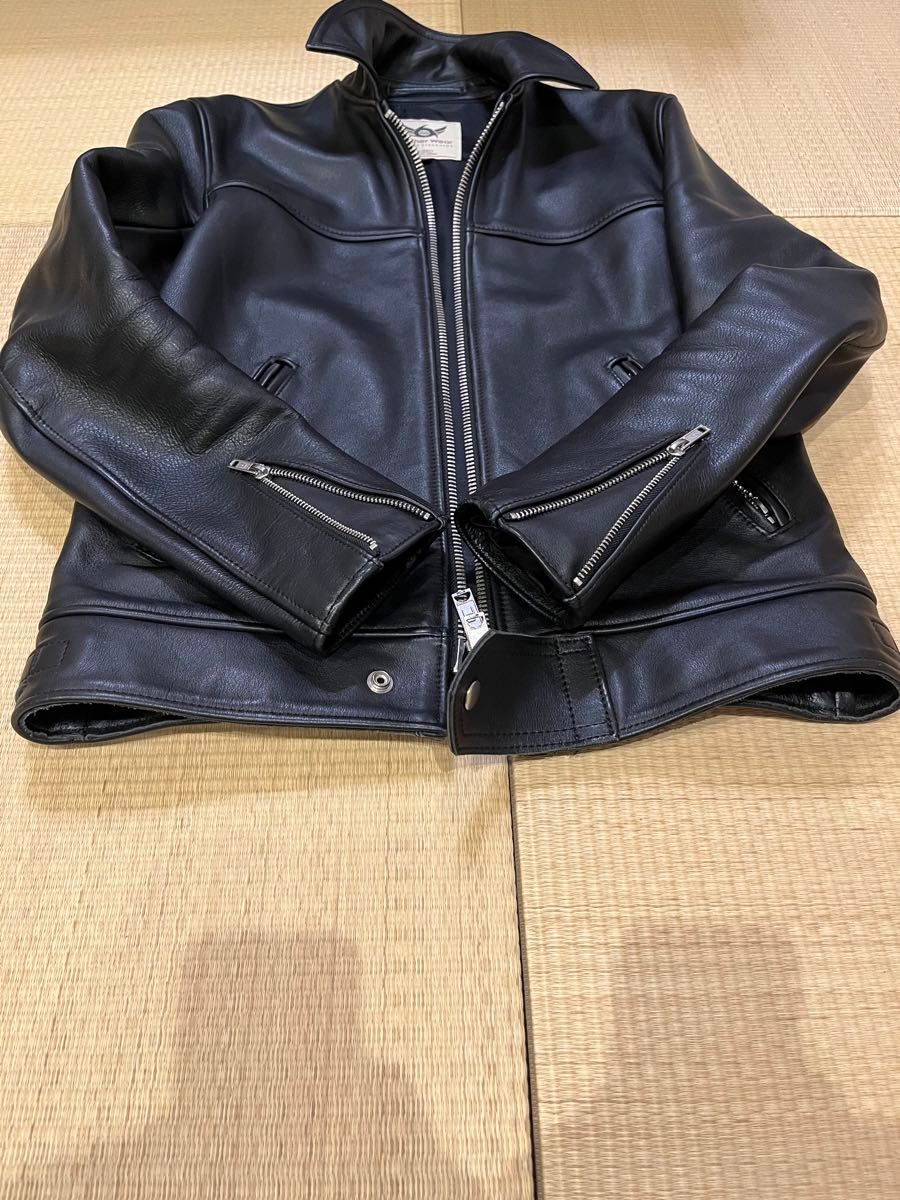 666 LJM-9TF タイトフィットセンタージップライダースジャケット 666 LJM-9TF タイトフィットセンタージップライダースジャケット