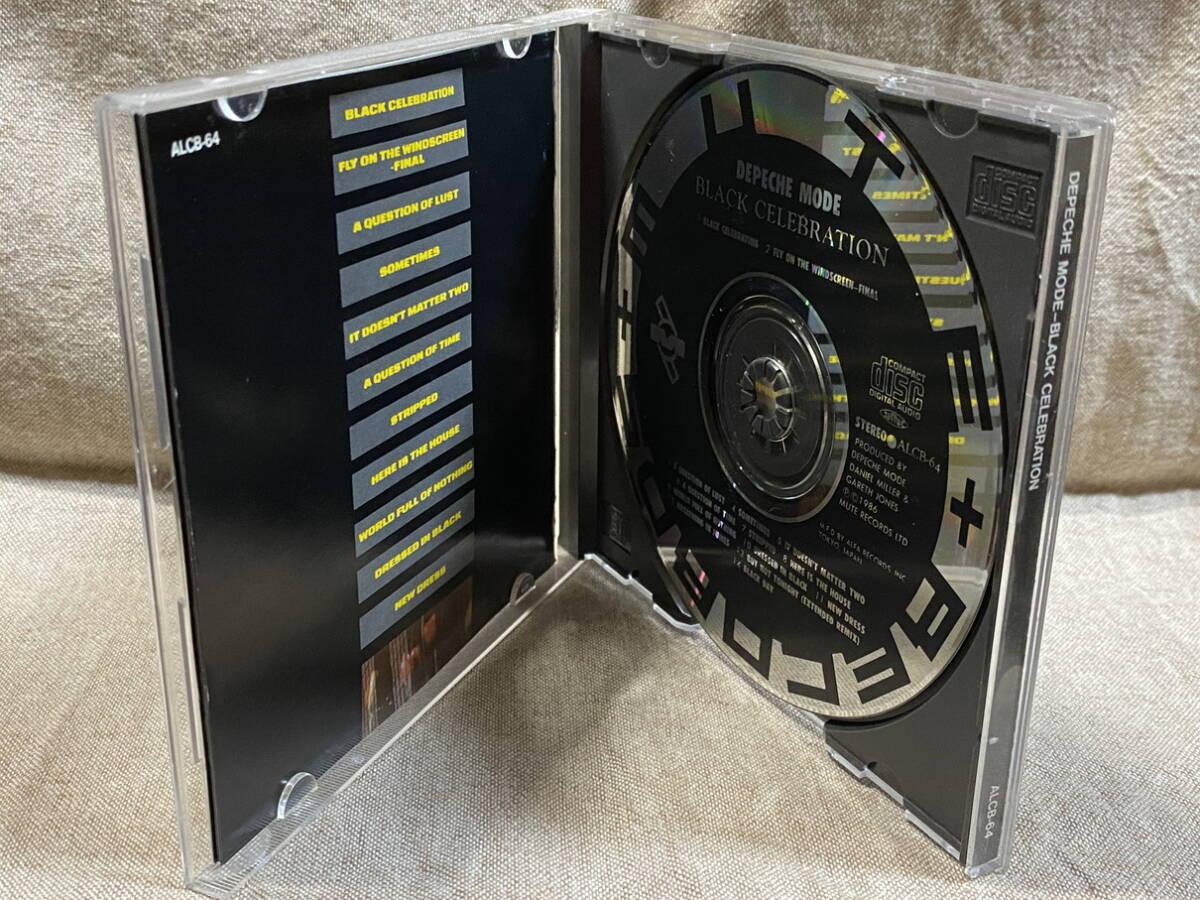DEPECHE MODE - BLACK CELEBRATION ALCB-64 旧規格 日本盤 廃盤 DEPECHE MODE - BLACK CELEBRATION ALCB-64 旧規格 日本盤 廃盤