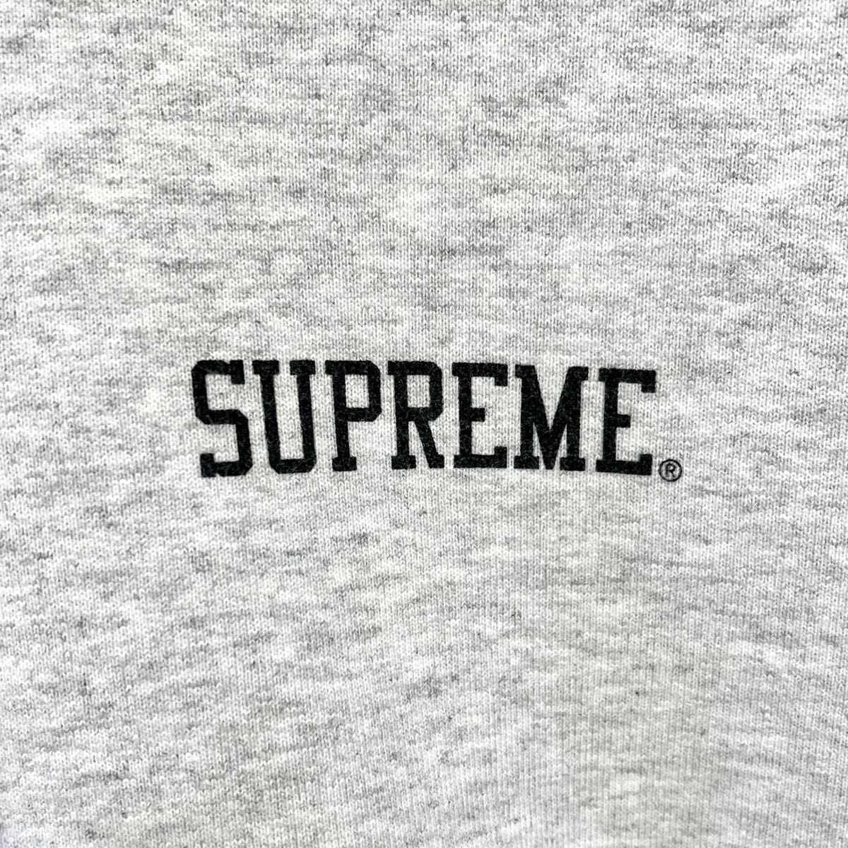 美品 supreme 20AW バックプリントパーカー グレー Mサイズ 美品 supreme 20AW バックプリントパーカー グレー Mサイズ