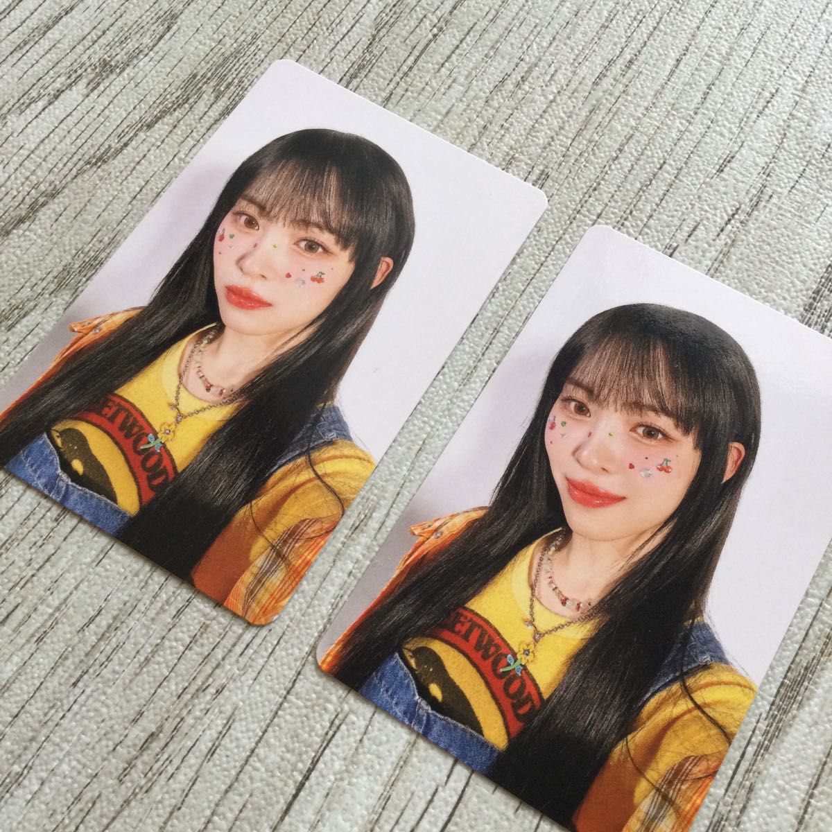 itzy リュジン algorhythm 初回限定 トレカ ryujin 2枚 itzy リュジン algorhythm 初回限定 トレカ ryujin 2枚