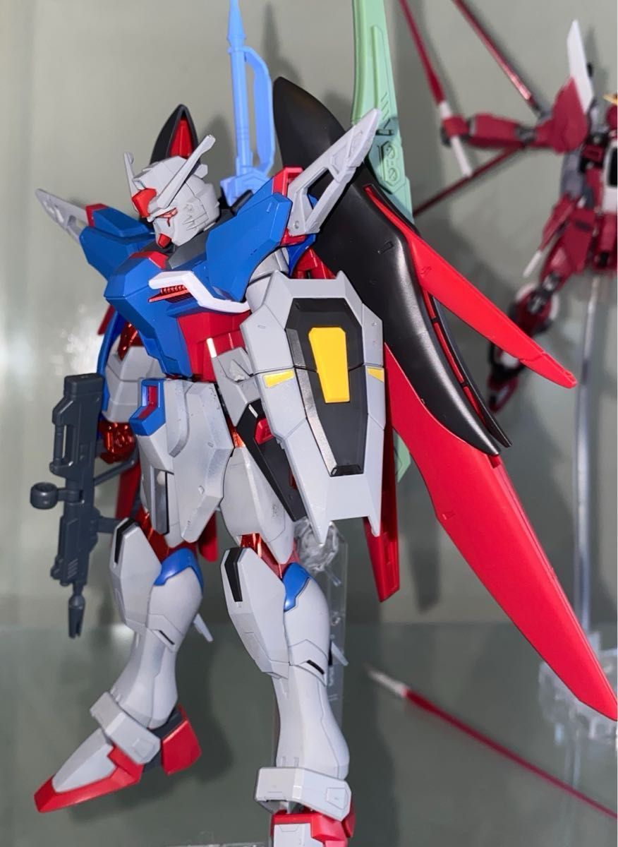 HGCE デスティニーガンダム SPECII 風 塗装品 ジャンク 最大稼働 HGCE デスティニーガンダム SPECII 風 塗装品 ジャンク 最大稼働