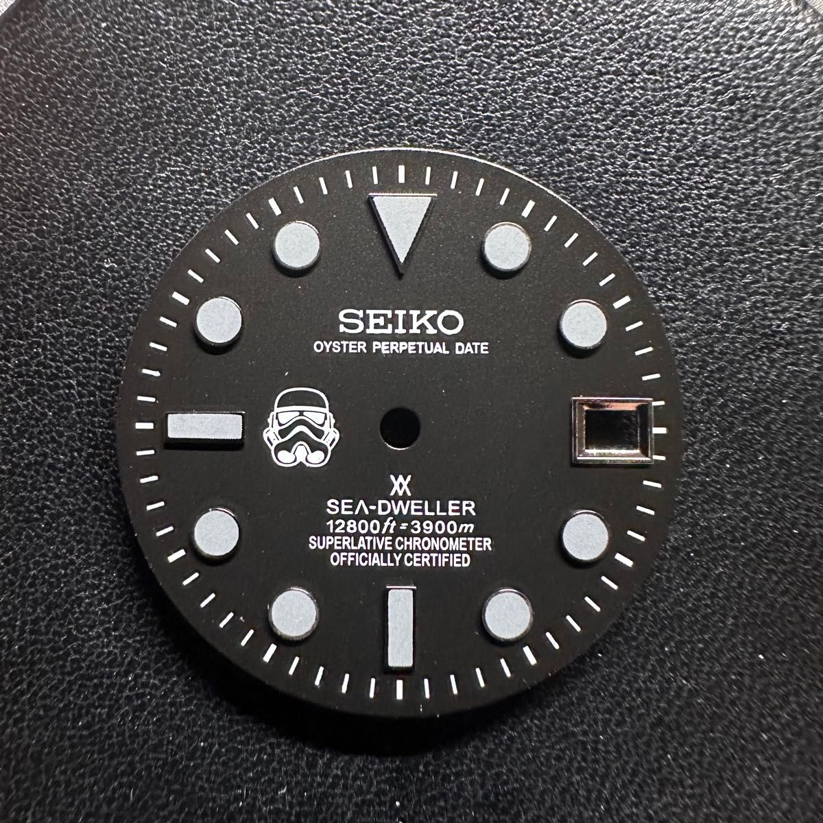 MOD カスタム パーツ文字盤 サブ S NH35 seadweller ブラック MOD カスタム パーツ文字盤 サブ S NH35 seadweller ブラック
