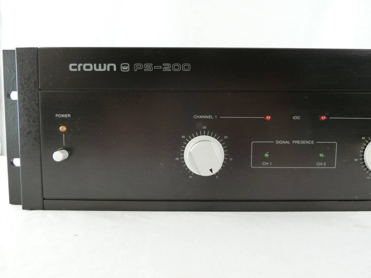 Crown/Amcron パワーアンプ PS-200 買取情報 | オーディオの買取 Crown/Amcron パワーアンプ PS-200 買取情報 | オーディオの買取