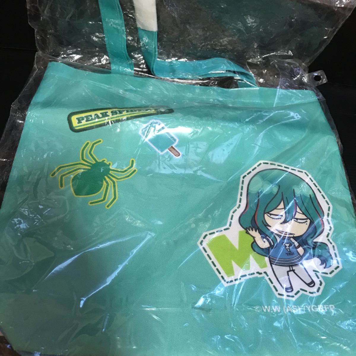 ヤフオク 弱虫ペダル 巻島裕介 トートバッグ 弱ペダ 公式