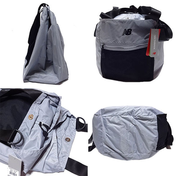  new goods New Balance TOTE & BOSTON BAG New balance tote bag & Boston bag gray men's lady's bag bag nylon regular goods 1