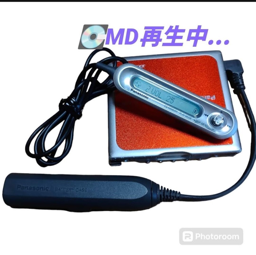 パナソニック/Panasonic D-SOUND搭載 MDLP対応 ポータブルMD パナソニック/Panasonic D-SOUND搭載 MDLP対応 ポータブルMD