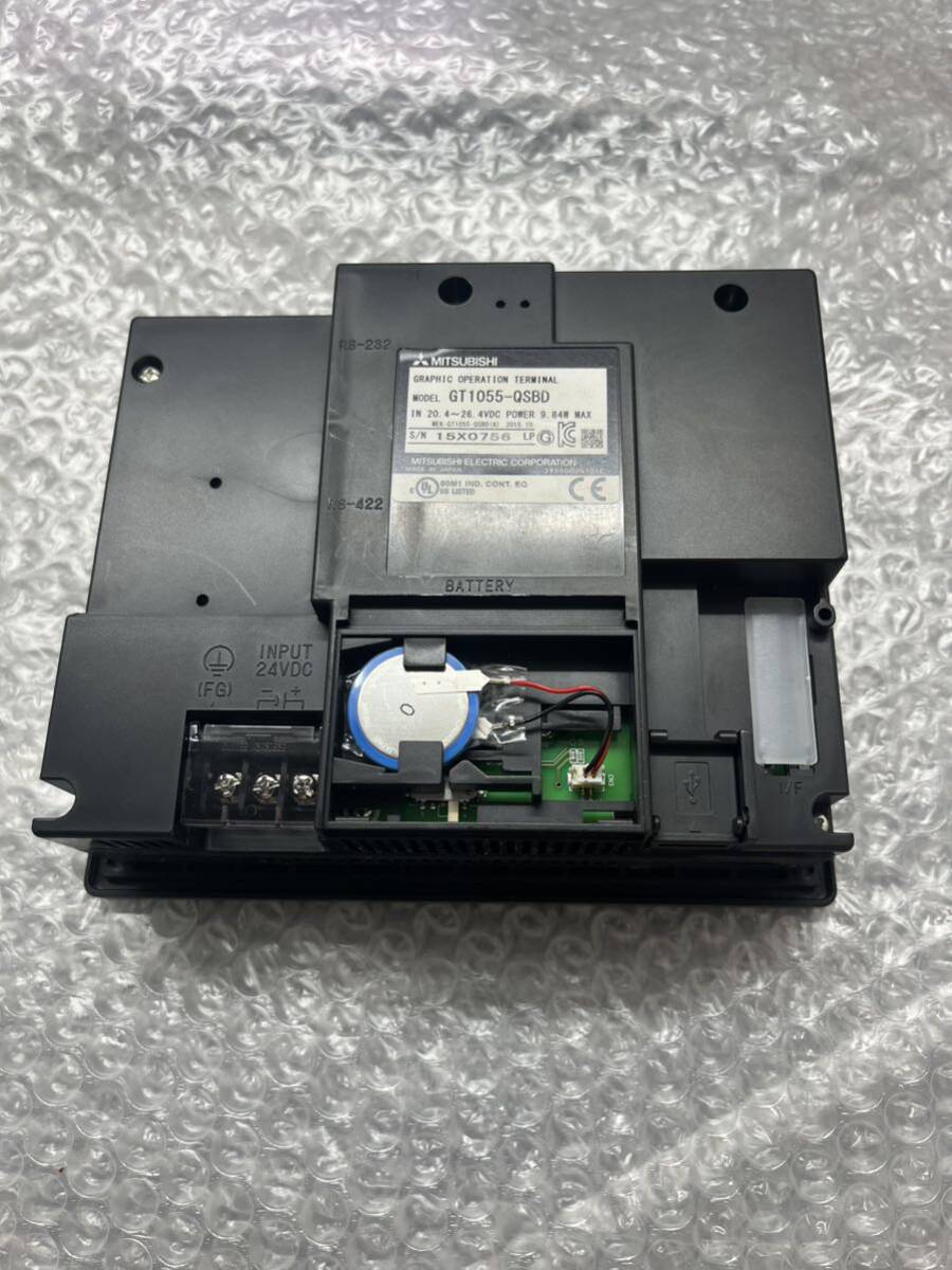 通電確認済み MITSUBISHI 三菱電機 GOT1000 GT1055-QSBD 通電確認済み MITSUBISHI 三菱電機 GOT1000 GT1055-QSBD