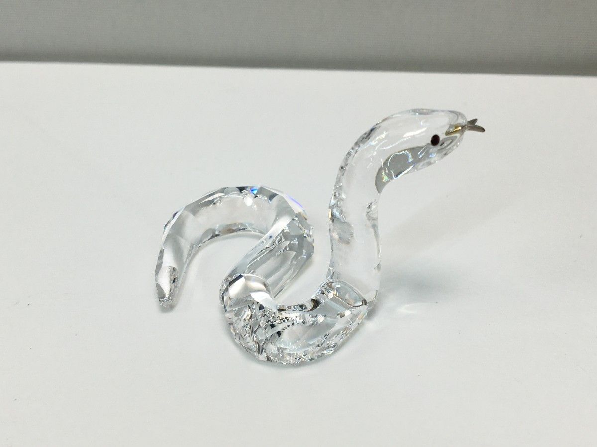 Swarovski スワロフスキー クリスタル スネーク置物｜ホビー