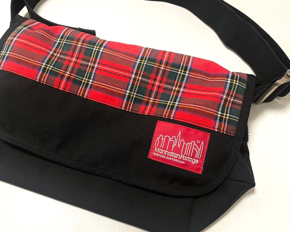 マンハッタンポーテージ/メッセンジャーバック中敷き付 マンハッタンポーテージ Manhattan Portage 黒 メッセンジャー