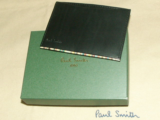 *051-K② new goods regular goods / Paul Smith popular multi edge / fixed period license proof inserting 