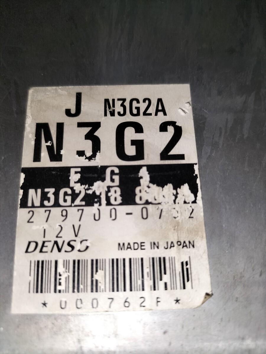 [ конденсатор жидкость утечка нет ]RX-7 FD3S Mazda оригинальный ECU 5 type MT 265PS N3G2-18-881B 279700-0762 поздняя версия компьютер двигателя -