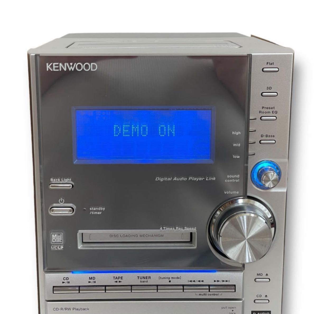動作確認済み】ケンウッド システムコンポ SV-3MD CD/MD 動作確認済み】ケンウッド システムコンポ SV-3MD CD/MD