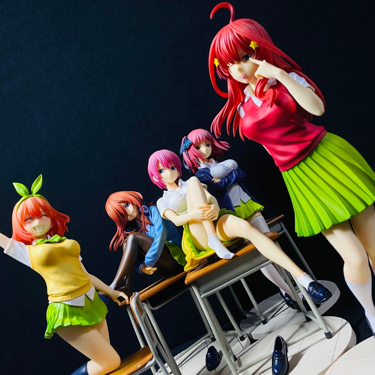 コトブキヤ 五等分の花嫁 中野一花 中野二乃 中野三玖 中野四葉 コトブキヤ 五等分の花嫁 中野一花 中野二乃 中野三玖 中野四葉