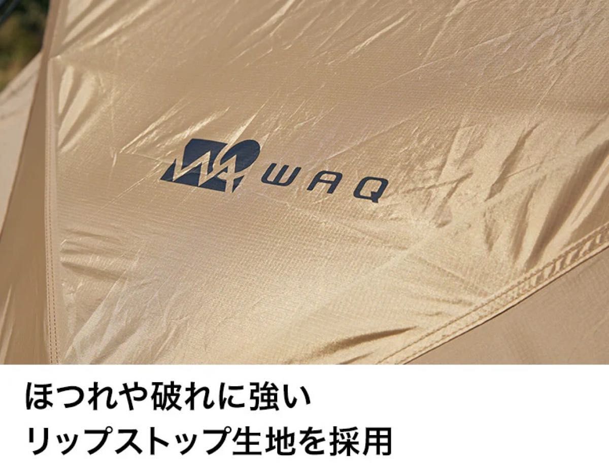 新品未使用品】WAQ Paramount Dome パラマウントドーム タン 新品未使用品】WAQ Paramount Dome パラマウントドーム タン