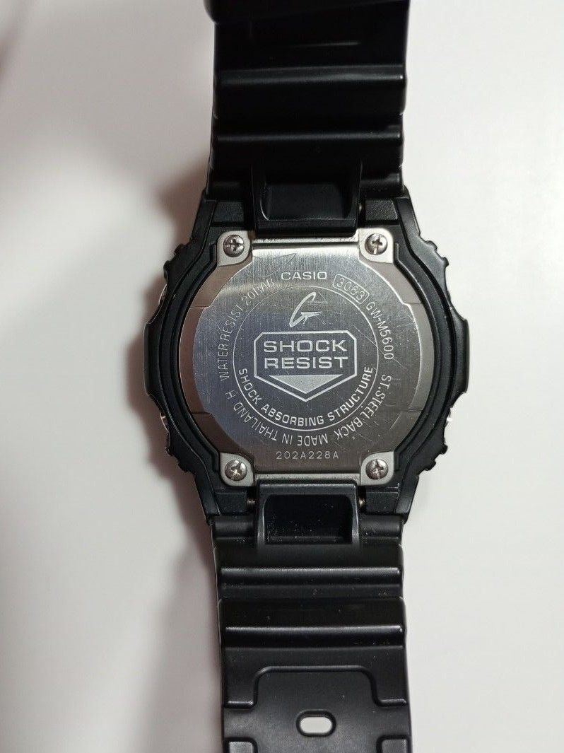 CASIO G-SHOCK GW-M5600 電波ソーラー タフソーラー デジタル CASIO G-SHOCK GW-M5600 電波ソーラー タフソーラー デジタル