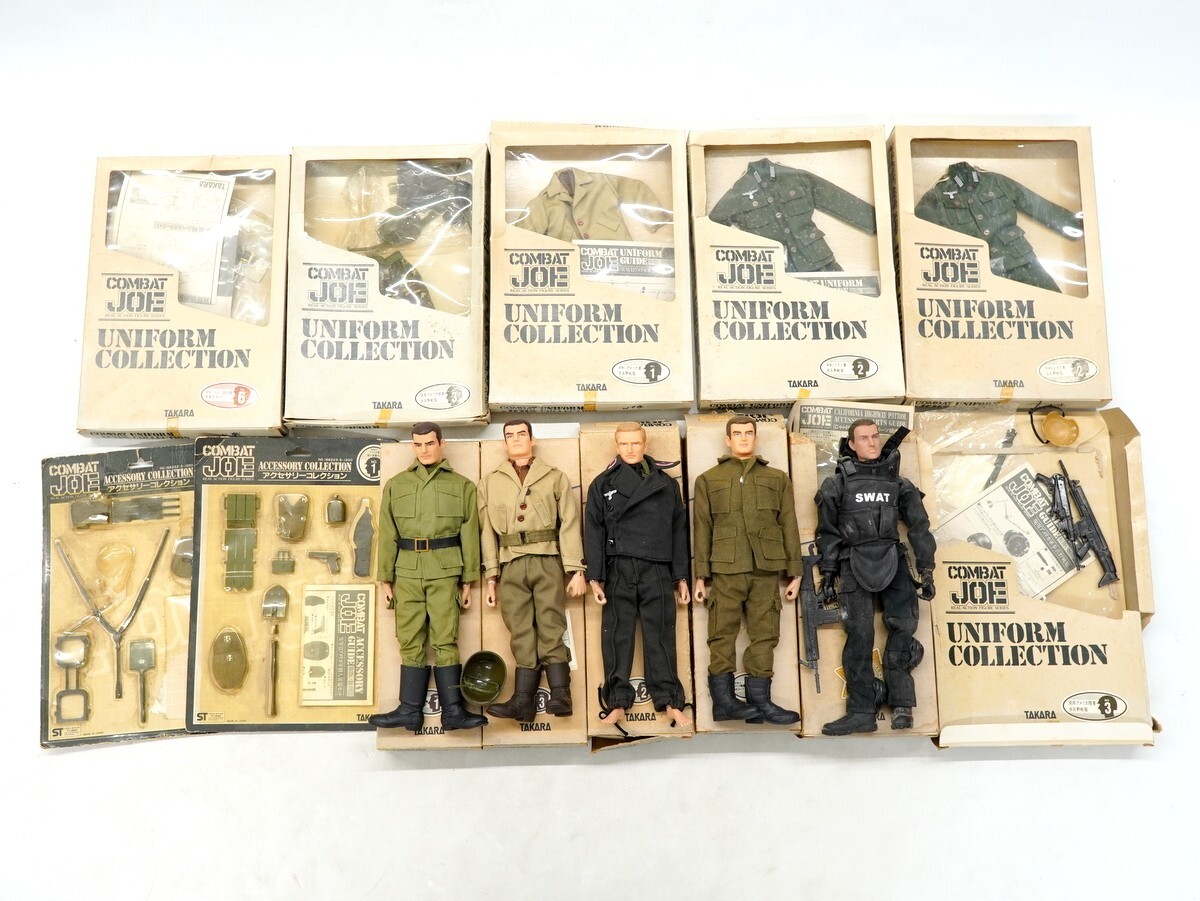 1000円スタート TAKARA コンバットジョー フィギュア 13点 人形 1000円スタート TAKARA コンバットジョー フィギュア 13点 人形