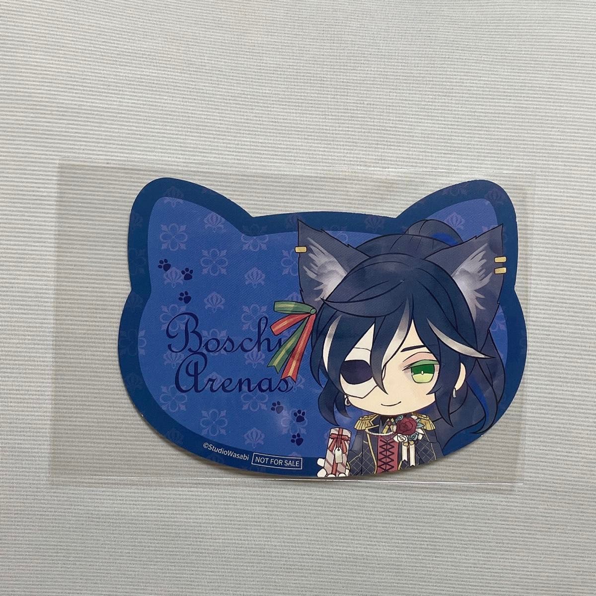 悪魔執事と黒い猫 あくねこ ボスキ ねこ型カード ナンジャタウン 悪魔執事と黒い猫 あくねこ ボスキ ねこ型カード ナンジャタウン