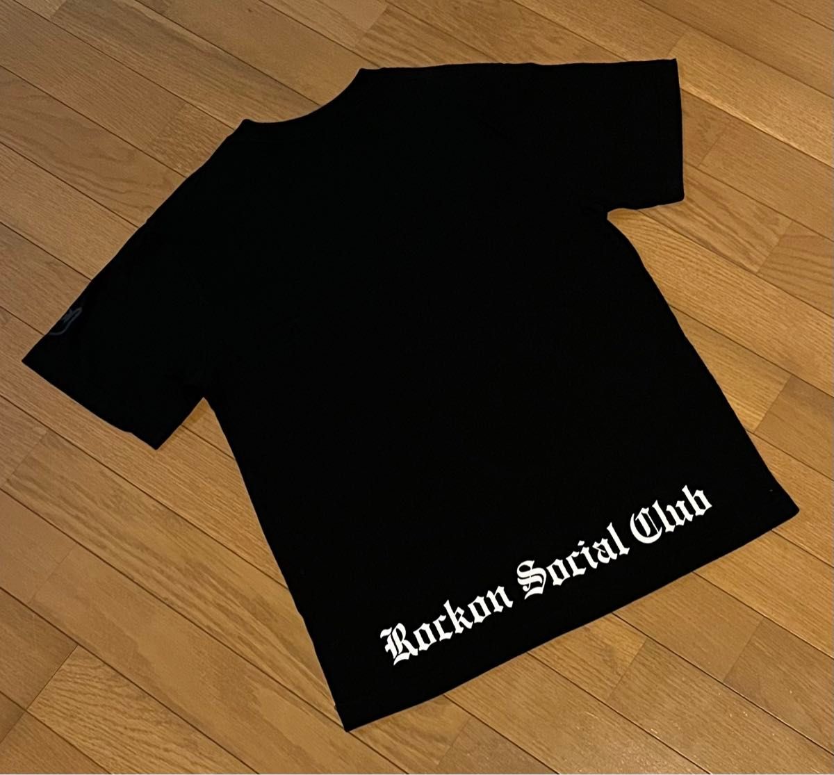 Rockon Social Club レオパードロゴT(ブラック) ロックオン Rockon Social Club レオパードロゴT(ブラック) ロックオン