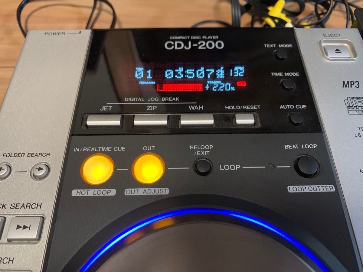 美品】Pioneer DJM-400 CDJ-200 x2台 動作確認済み ケーブルあり 美品】Pioneer DJM-400 CDJ-200 x2台 動作確認済み ケーブルあり